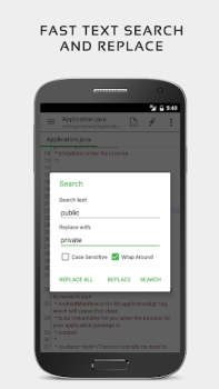 Baixar Editor de Texto QuickEdit Emprego para Android captura de tela 7