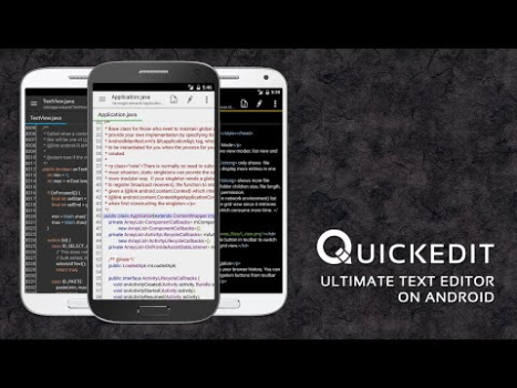Baixar Editor de Texto QuickEdit Emprego para Android captura de tela 8