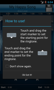 Baixar MP3 Cutter and Ringtone Maker Música e áudio para Android captura de tela 2