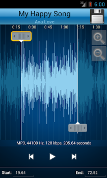Baixar MP3 Cutter and Ringtone Maker Música e áudio para Android captura de tela 3