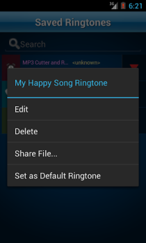 Baixar MP3 Cutter and Ringtone Maker Música e áudio para Android captura de tela 7