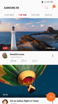 Baixar Samsung VR видео Editores e Reprodutores de Vídeo para Android captura de tela 2