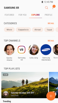 Baixar Samsung VR видео Editores e Reprodutores de Vídeo para Android captura de tela 3