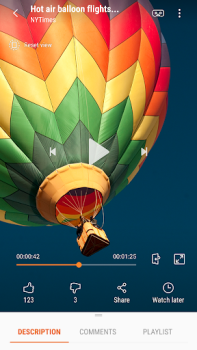 Baixar Samsung VR видео Editores e Reprodutores de Vídeo para Android captura de tela 5