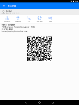 Leitor de código QR Scanner QR