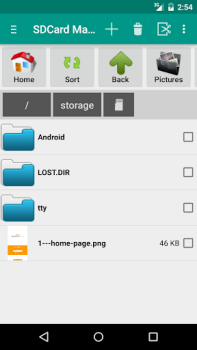 Baixar SD Card Manager (File Manager) Emprego para Android captura de tela 2