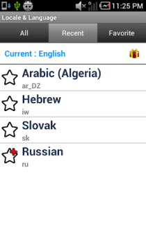 Baixar Set Locale & Language Ferramentas para Android captura de tela 2