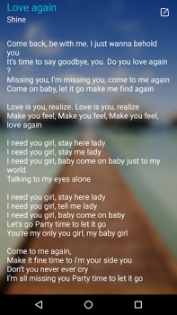 Baixar SingPlay MP3 Karaoke Recorder Música e áudio para Android captura de tela 3