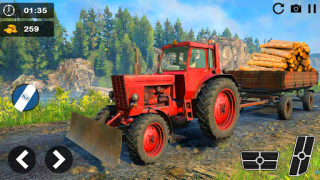 Baixar Tractor Game Driving Off-road Simuladores para Android captura de tela 2
