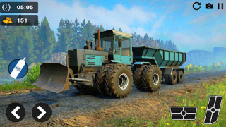Baixar Tractor Game Driving Off-road Simuladores para Android captura de tela 4
