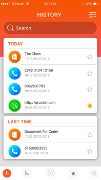 Baixar Leitor de código QR Emprego para Android captura de tela 3