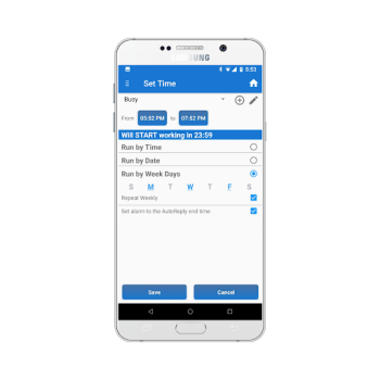 Baixar SMS Auto Reply /Autoresponder Contato para Android captura de tela 4