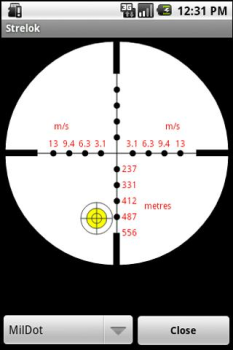 Baixar Strelok. Ballistic calculator Esporte para Android captura de tela 2