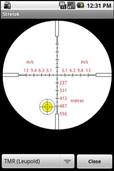 Baixar Strelok. Ballistic calculator Esporte para Android captura de tela 4