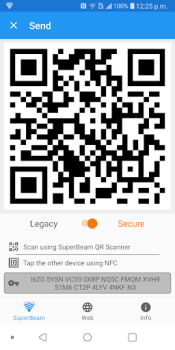 Baixar SuperBeam | WiFi Direct Share Contato para Android captura de tela 4
