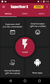 Baixar Superuser X Free Root Negócios para Android captura de tela 2