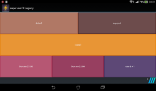 Baixar Superuser X Free Root Negócios para Android captura de tela 7