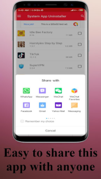 Baixar System App Uninstaller – App r Ferramentas para Android captura de tela 5
