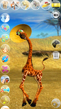 Baixar Falando George O Giraffe Simuladores para Android captura de tela 4