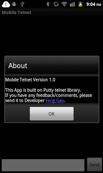 Baixar Mobile Telnet Contato para Android captura de tela 4