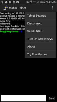Baixar Mobile Telnet Contato para Android captura de tela 5