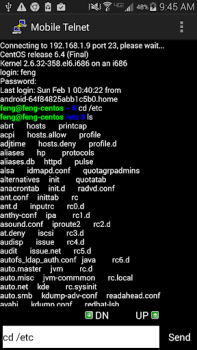 Baixar Mobile Telnet Contato para Android captura de tela 6