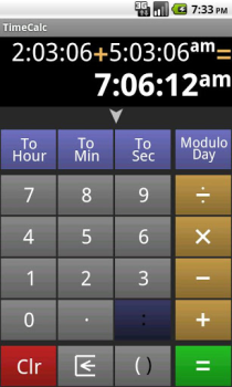 Baixar Time Calculator Ferramentas para Android captura de tela 3