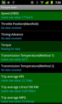 Baixar TorqueScan (Torque OBD Plugin) Contato para Android