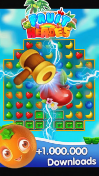 Baixar Fruit Diary - Match 3 Puzzle Casual para Android captura de tela 2