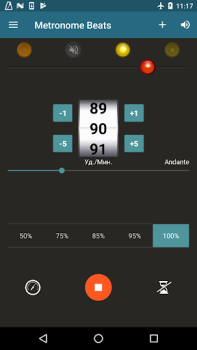 Baixar Metrônomo Beats Música e áudio para Android captura de tela 2