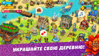 Baixar The Tribez: Build a Village Simuladores para Android captura de tela 3