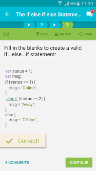 Baixar Learn JavaScript Educação para Android captura de tela 3