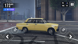 Baixar VAZ 2107 Russian Car Simulator Simuladores para Android captura de tela 4