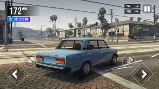 Baixar VAZ 2107 Russian Car Simulator Simuladores para Android captura de tela 6