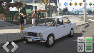 Baixar VAZ 2101: Soviet Era Simulator Raça para Android captura de tela 3
