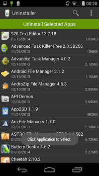 Baixar Uninstaller Emprego para Android captura de tela 2