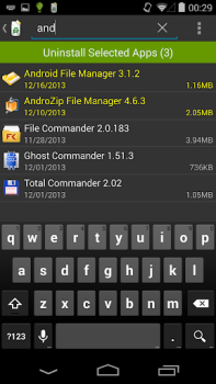 Baixar Uninstaller Emprego para Android captura de tela 4