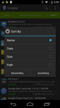 Baixar Installer - Install APK Emprego para Android captura de tela 3