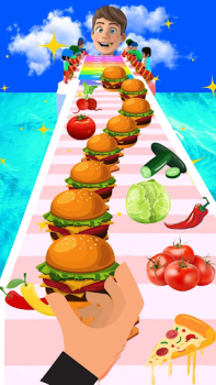 Baixar sandwich Runner 3d Games Quebra-cabeças para Android captura de tela 3