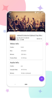 Baixar Video Converter Editores e Reprodutores de Vídeo para Android captura de tela 3