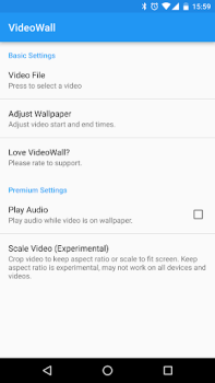 Baixar VideoWall - Video Wallpaper Personalização para Android captura de tela 2