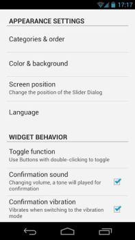 Baixar Slider Widget - Volume Ferramentas para Android captura de tela 5