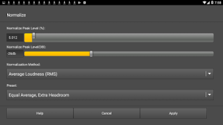 Baixar WavePad Audio Editor Música e áudio para Android captura de tela 6
