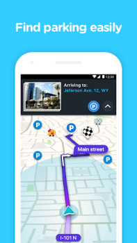 Baixar Waze – GPS e Trânsito ao vivo Mapas e navegação para Android captura de tela 7