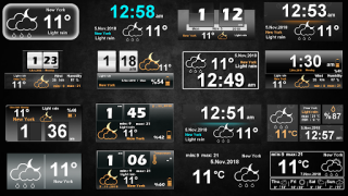 Baixar Weather Clock Clima para Android captura de tela 3