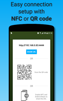 Baixar Sweech - Wifi File Transfer Emprego para Android captura de tela 2