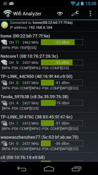 Baixar Wifi Analyzer Ferramentas para Android captura de tela 4