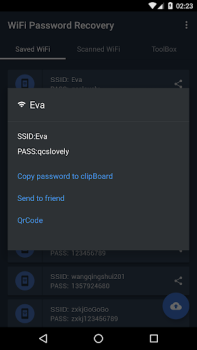 Baixar WiFi Password Recovery Ferramentas para Android captura de tela 2