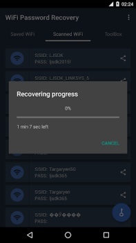 Baixar WiFi Password Recovery Ferramentas para Android captura de tela 4