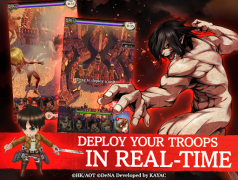 Baixar Attack on Titan TACTICS Simuladores para Android captura de tela 3